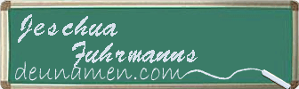 Jeschua Fuhrmanns Visitenkarte